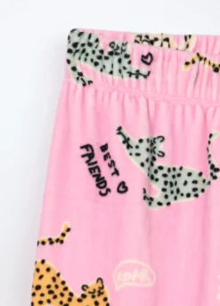 Set pigiama lungo in ciniglia ragazza