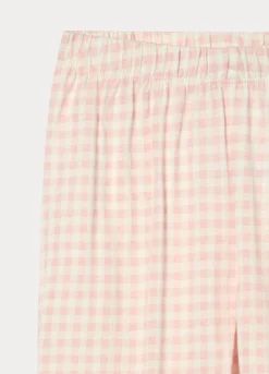 Set pigiama lungo in jersey di puro cotone bambina