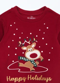 Set pigiama lungo in pile bambina