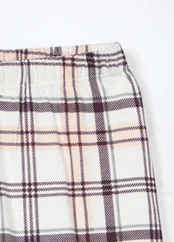 Set pigiama lungo in puro cotone fleece bambina