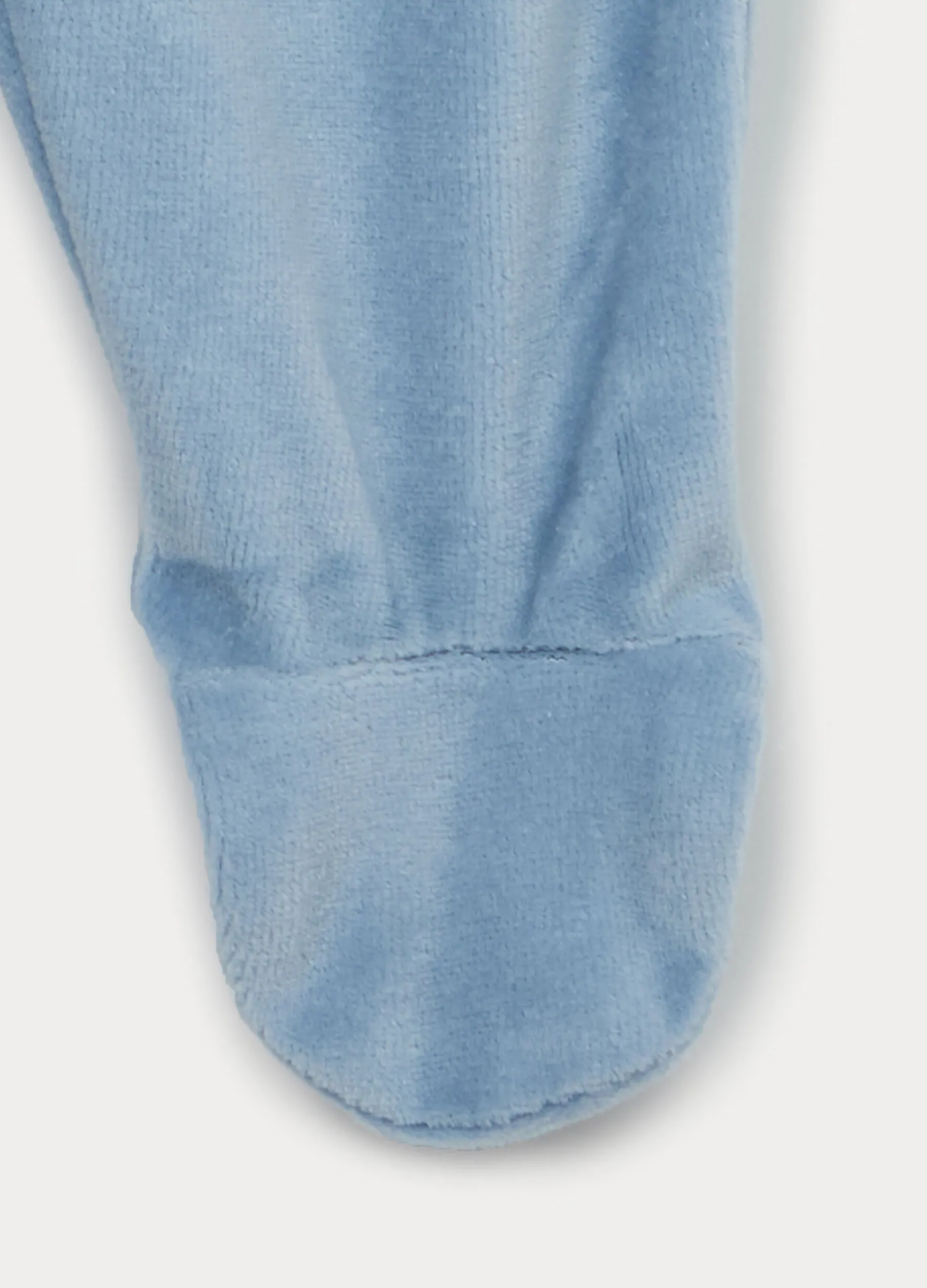 Set velour misto cotone neonata