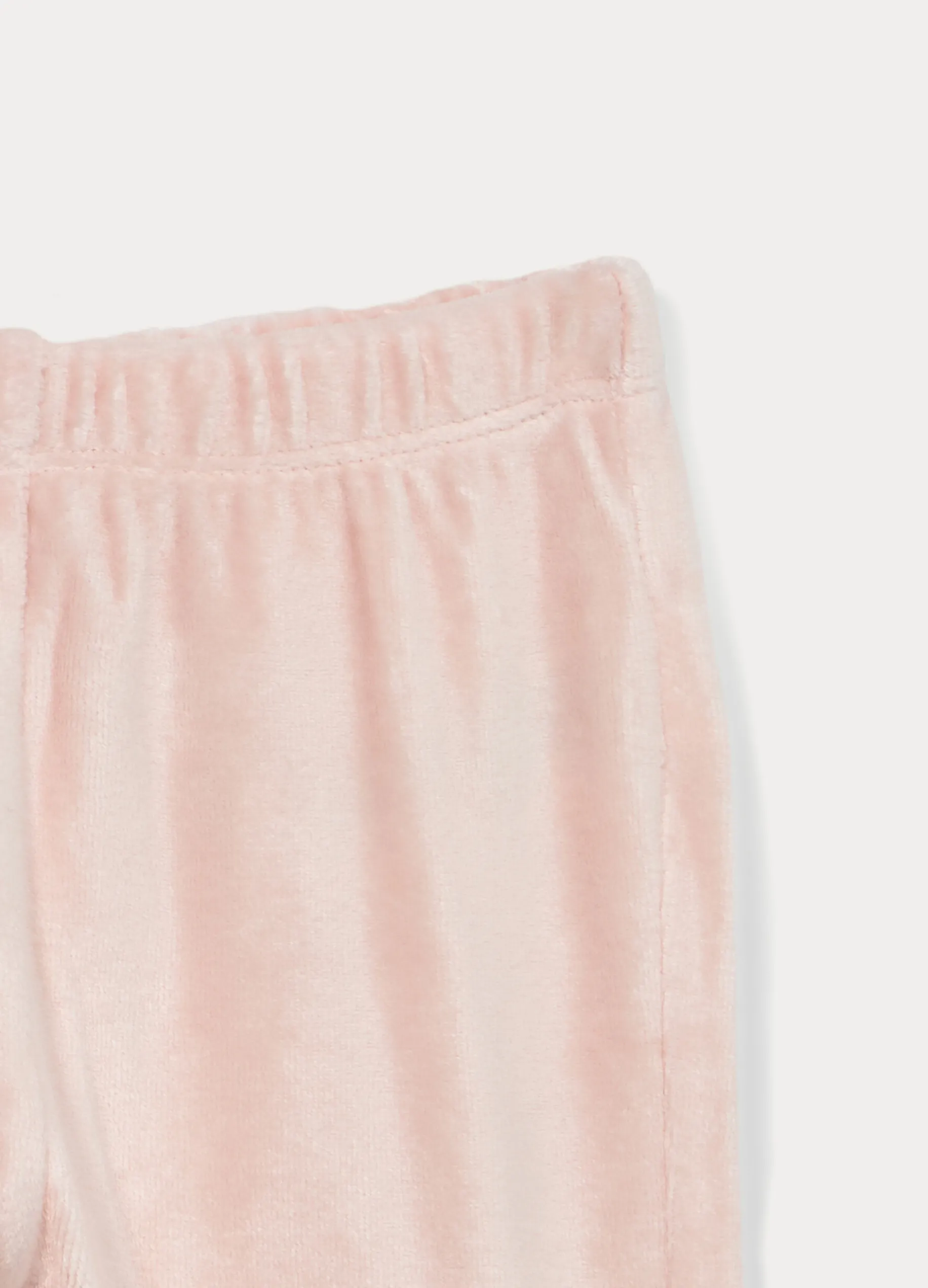 Set velour misto viscosa di bamboo neonata