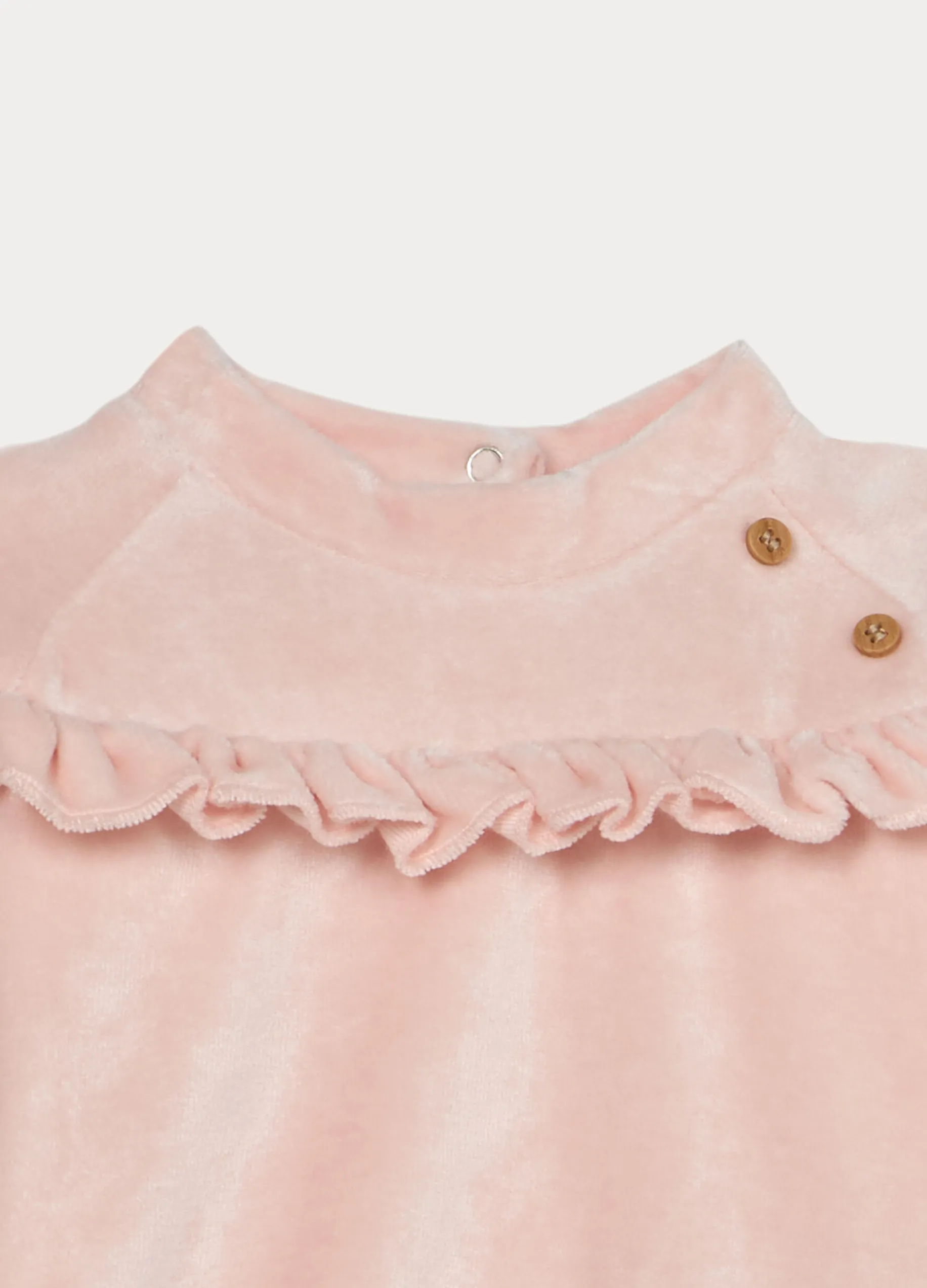 Set velour misto viscosa di bamboo neonata