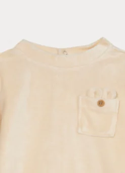 Set velour misto viscosa di bamboo
