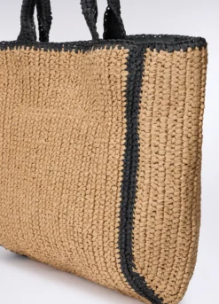 Shopper in carta tessile donna