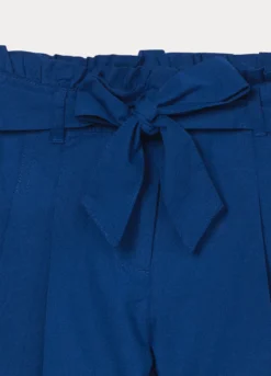 Short butterfly fit in popeline di puro cotone bambina