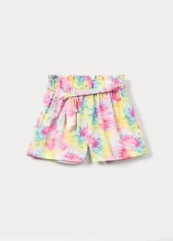 Short in american crepe bambina