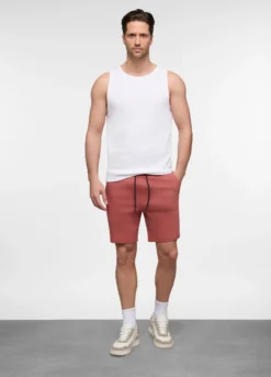 Short in interlock di cotone uomo
