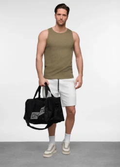 Short in interlock di cotone uomo