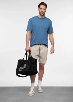 Short in interlock di cotone uomo