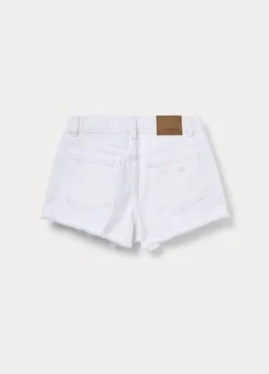Shorts fit regular in denim stretch ragazza