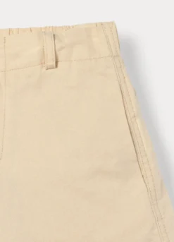 Shorts fit regular misto lino ragazza