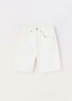 Shorts in denim di cotone ragazzo