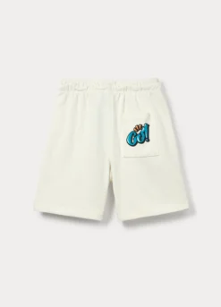 Shorts in french terry di puro cotone bambino