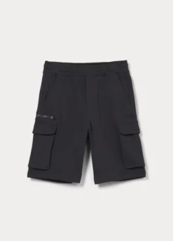 Shorts in french terry di puro cotone ragazzo