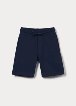 Shorts in french terry di puro cotone bambino