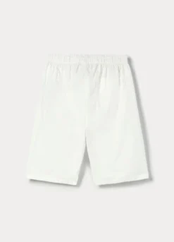 Shorts in popeline di puro cotone ragazzo