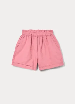 Shorts misto lino ragazza