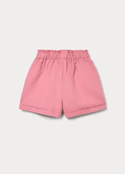 Shorts misto lino ragazza