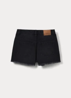 Shorts ripped in denim ragazza