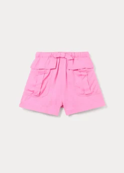 Shorts cardo in pura lyocell bambina