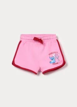 Shorts Disney in french terry di puro cotone bambina