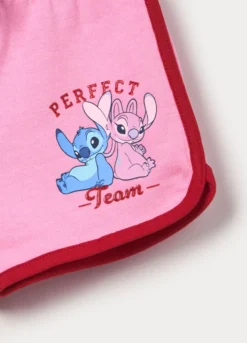 Shorts Disney in french terry di puro cotone bambina