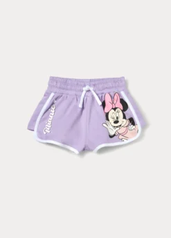 Shorts Disney in french terry misto cotone bambina