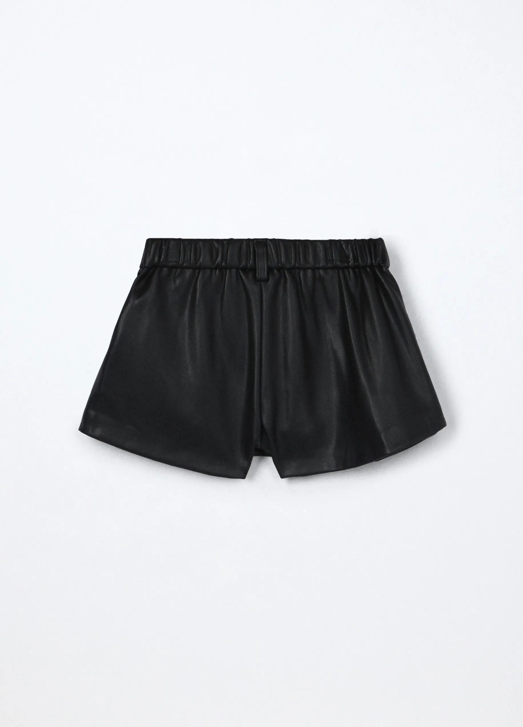 Shorts in eco pelle neonata
