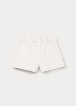 Shorts in french terry di puro cotone bambina