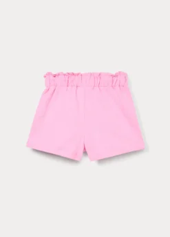 Shorts in french terry di puro cotone bambina