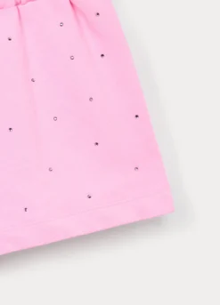 Shorts in french terry di puro cotone bambina