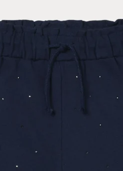 Shorts in french terry di puro cotone bambina