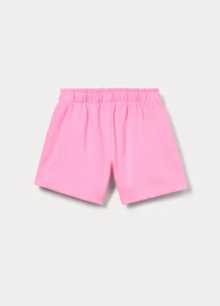 Shorts in french terry misto cotone bambina