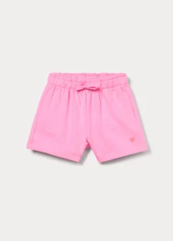Shorts in french terry misto cotone bambina