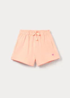 Shorts in french terry misto cotone bambina