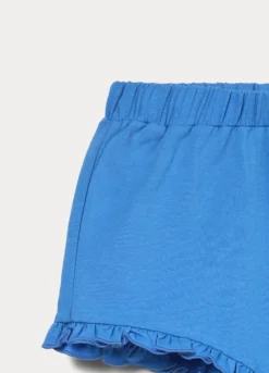 Shorts in jersey di cotone stretch bimba