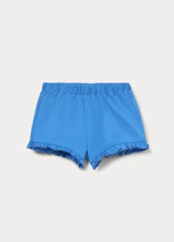 Shorts in jersey di cotone stretch bimba