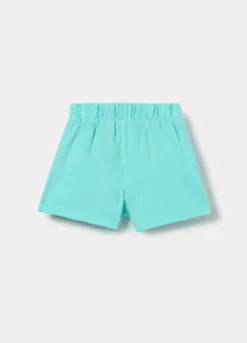 Shorts in jersey di cotone stretch bimba