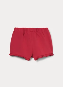 Shorts in jersey di cotone stretch bimba