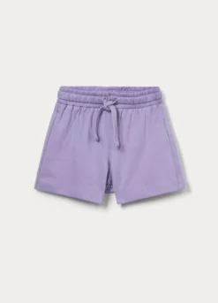 Shorts in jersey di puro cotone bambina