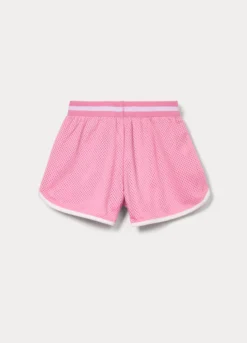Shorts in mesh bambina