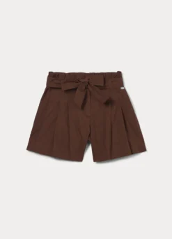 Shorts in popeline di puro cotone bambina