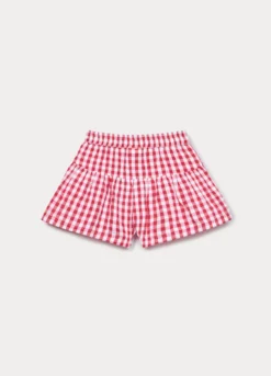 Shorts in puro cotone seersucker bimba