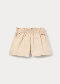Shorts misto lino bambina
