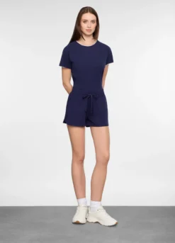 Shorts regular fit in french terry donna