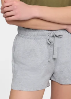 Shorts regular fit in french terry donna