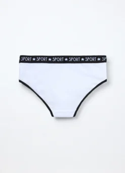 Slip in jersey di cotone stretch ragazza