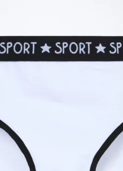 Slip in jersey di cotone stretch ragazza