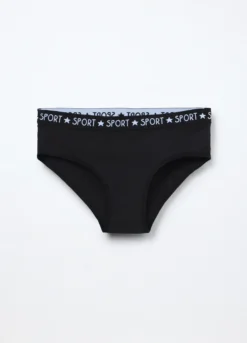 Slip in jersey di cotone stretch ragazza